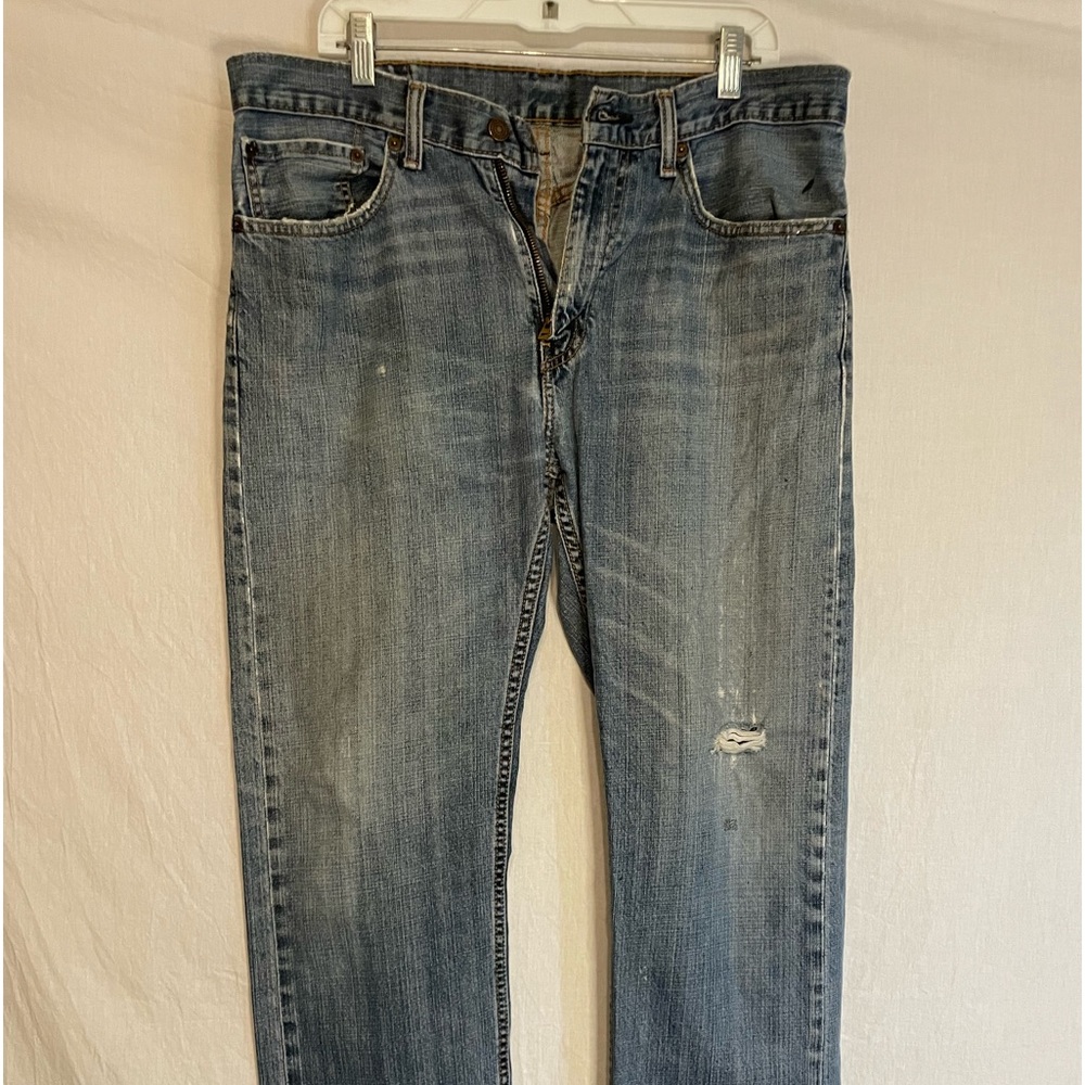501 Levi size 34 x 34 color blue